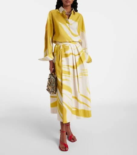 Dries Van Noten Printed cotton shirt 2