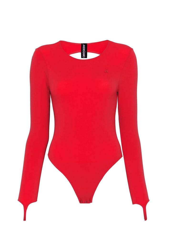 ANDREA ADAMO Andrea Adamo Open-Back Bodysuit