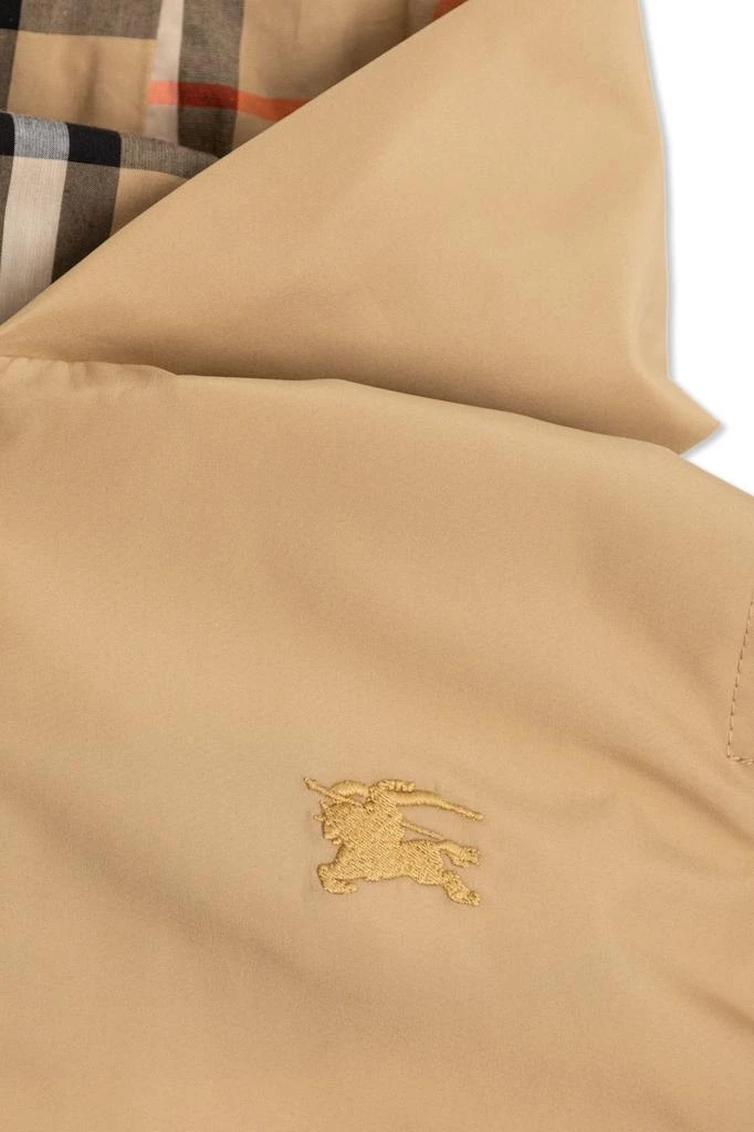 Burberry Burberry Kids Lucas Checked Trim Jacket