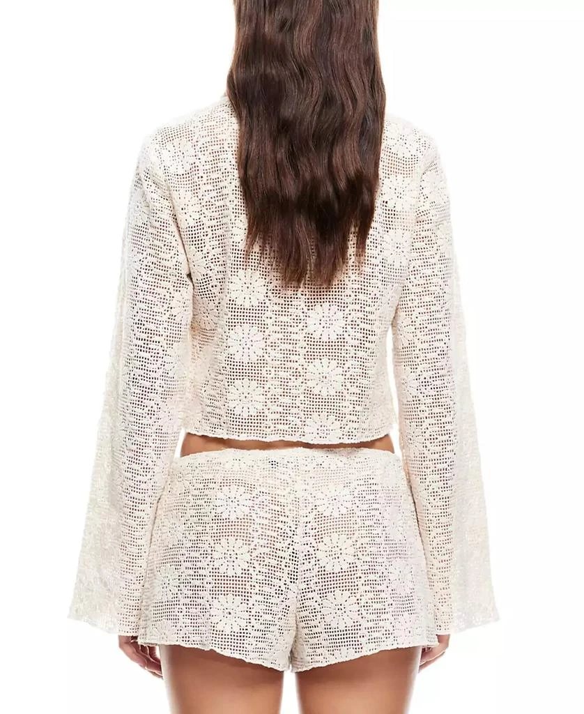 Lioness Women's Cotton Lace Babydoll Top 5