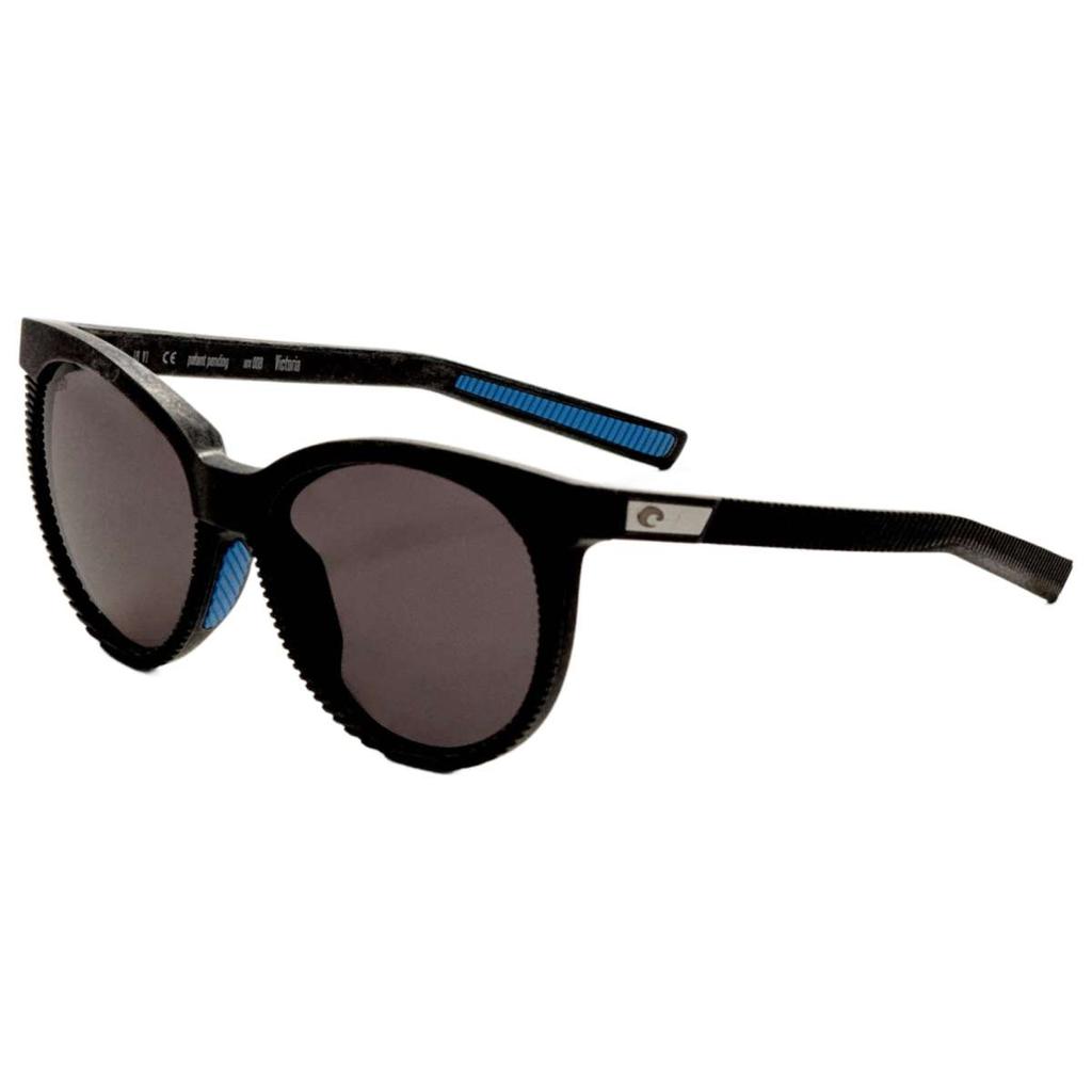 Costa Del Mar Costa del Mar Victoria Unisex Grey Round Polarized Sunglasses