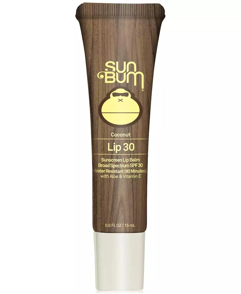 Sun Bum Sunscreen Lip Balm SPF 30 - Coconut, 0.5 oz. 1