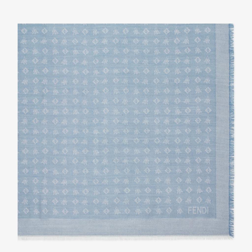 スカーフ FF JACQUARD COTTON SHAWL Fendi FF jacquard cotton shawl - Accessories - Compare