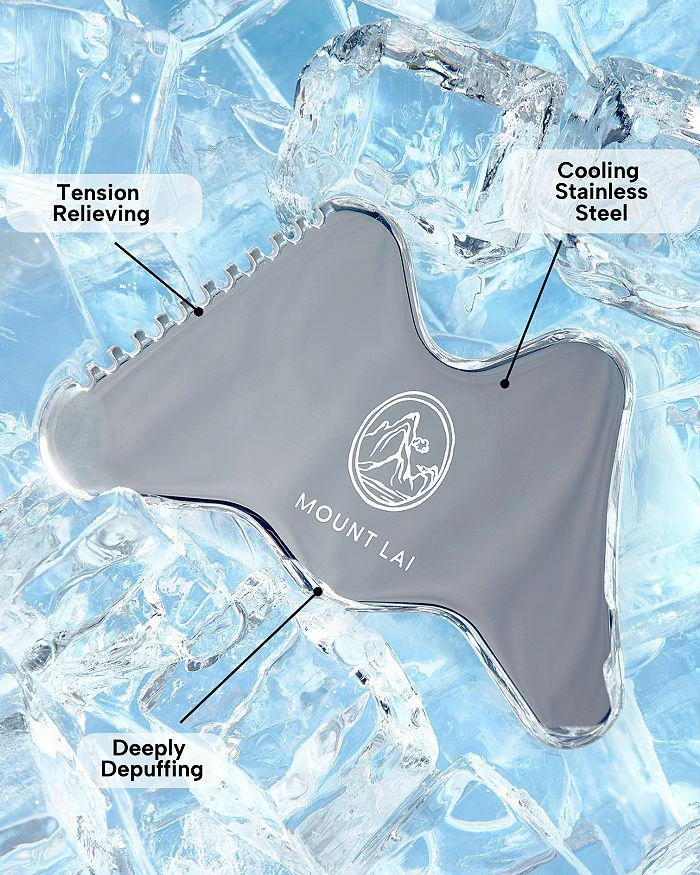 Mount Lai Vitality Qi Stainless Steel Gua Sha Contour Tool 7