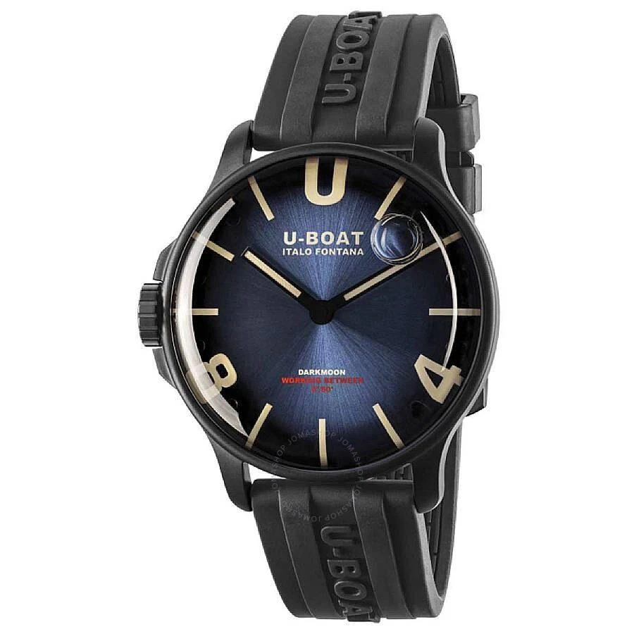 U-Boat Lefty Darkmoon Quartz Blue Dial Men's Watch 8700-D 1