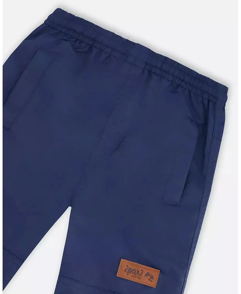 Deux par Deux Big Girls Two-Piece Mid-Season Outerwear Set Black Printed Flowers 6