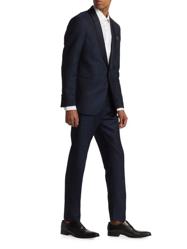 Saks Fifth Avenue COLLECTION Texture Shine Tuxedo 3