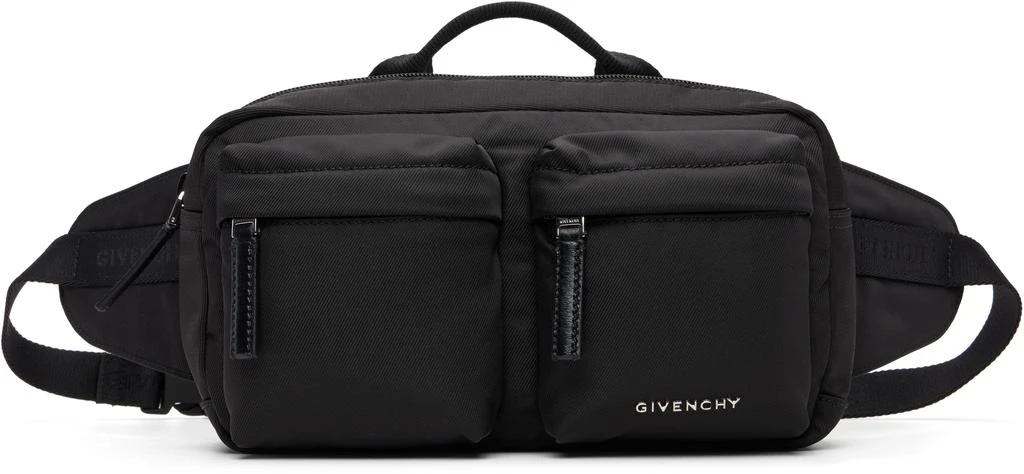 Givenchy Black Essential U Nylon Belt Bag