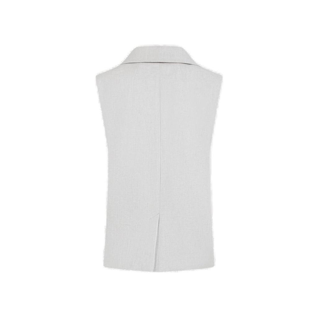 Max Mara 'S Max Mara Caroline Button-Up Waistcoat - Jackets