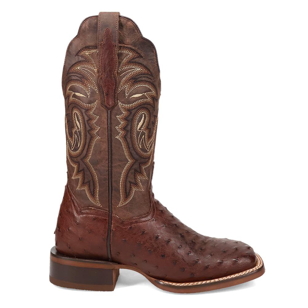 Dan Post Boots Kylo Embroidered Square Toe Pull On Cowboy Boots