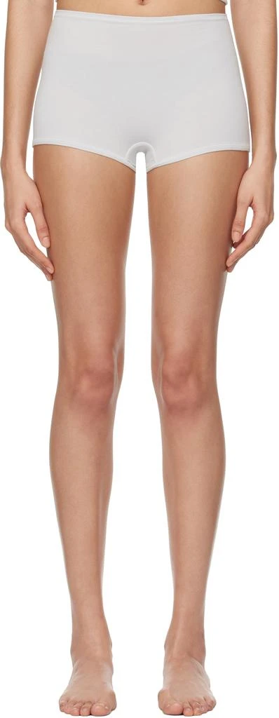 SKIMS Five-Pack Multicolor Cotton Jersey Boy Shorts 1
