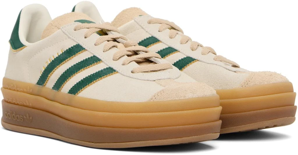 adidas gazelle silver green womens Adidas Gazelle Bold W In Beige For Women