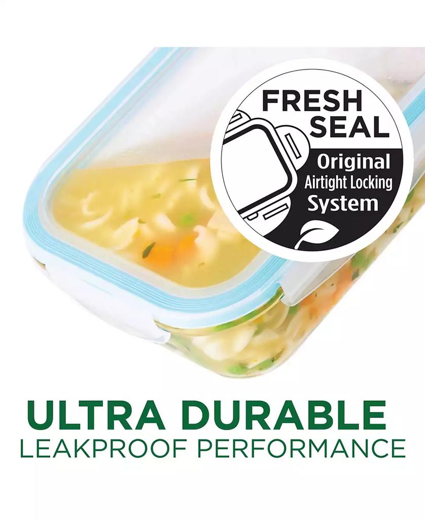 Lock & Lock Purely Betterâ„¢ Vented 8-Pc. Glass Food Storage Containers, 17-Oz.