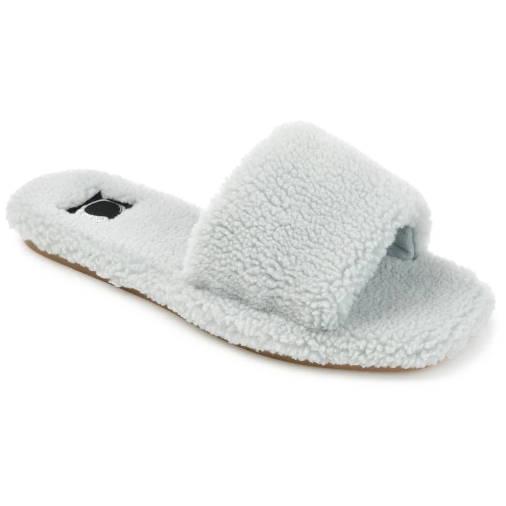 Journee Collection Collection Women's Faux Fur Sunlight Slipper 5