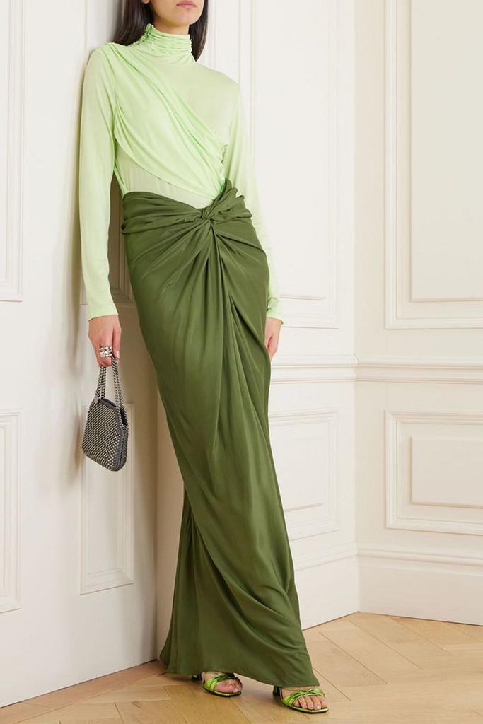 GAUGE81 Usuki silk-satin maxi skirt