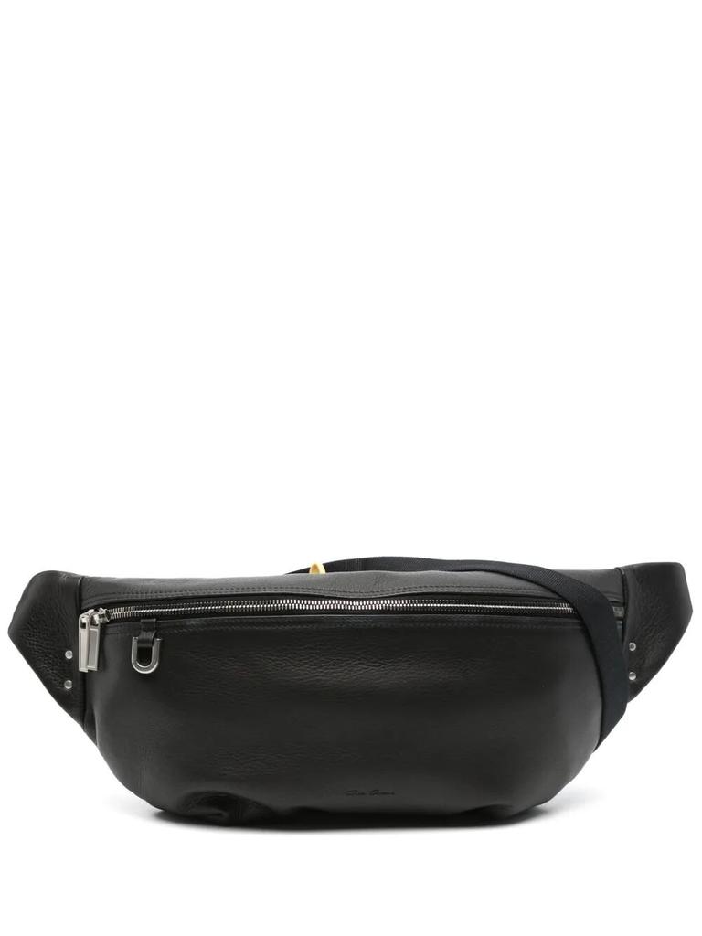 リックオウエンス　ヘビ皮　BUMBAG レザーバムバッグ　rickowens 21AW Rick Owens 【GEO BUMBAG】紹介！ | STORY
