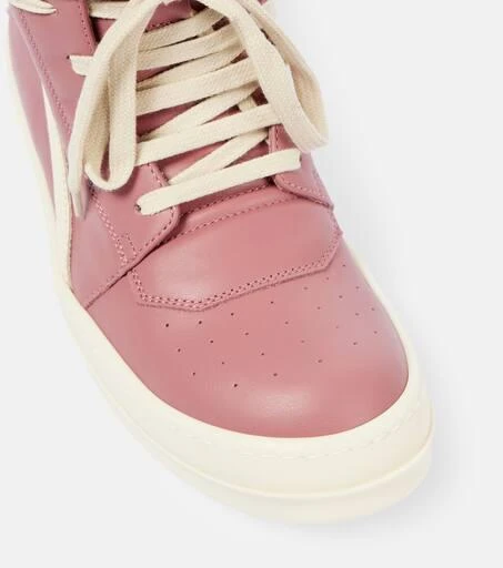 Rick Owens Geobasket leather high-top sneakers 6