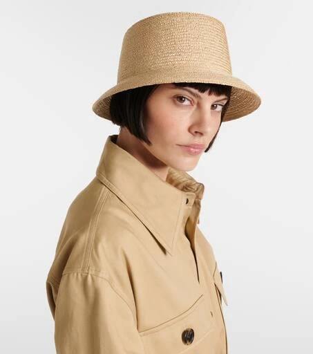 Yves Saint Laurent Maglina straw bucket hat 5