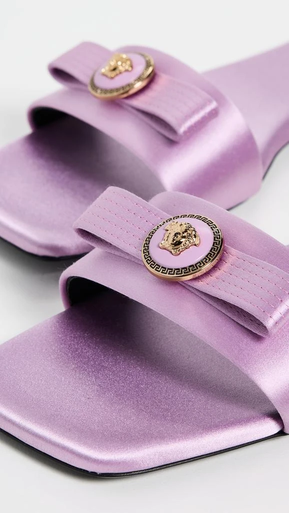 Versace Mule T.05 Satin Sandals 5