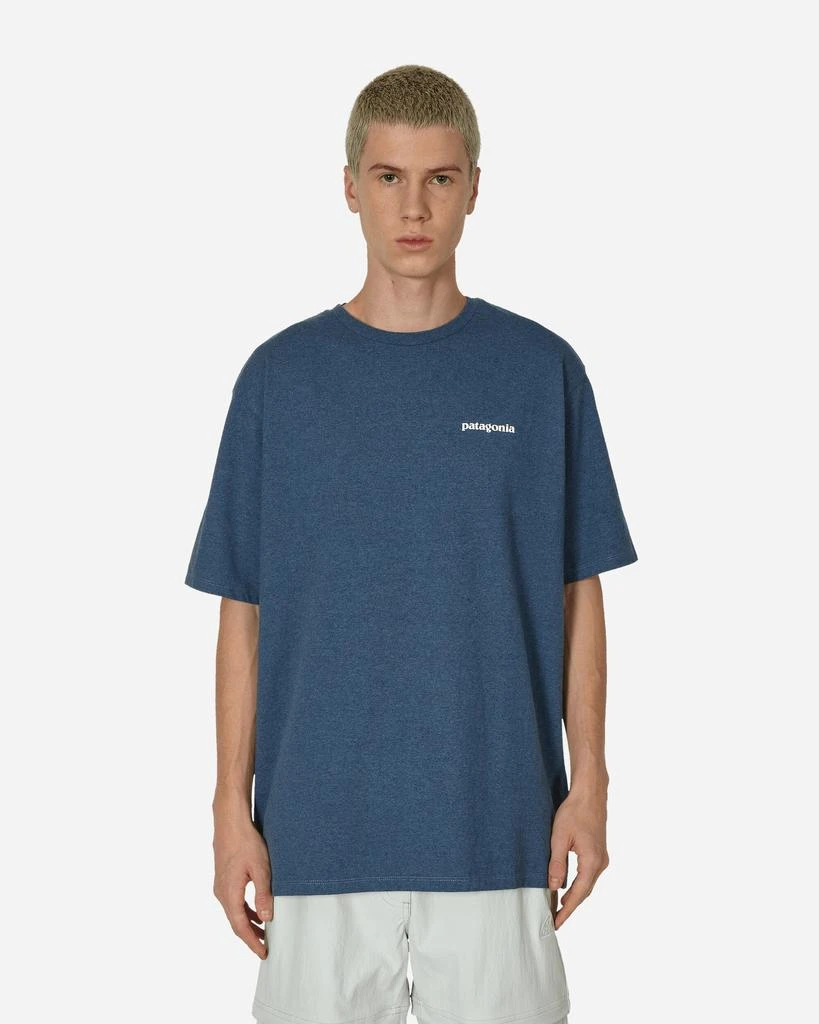 Patagonia P-6 Logo Responsibili T-Shirt Utility Blue 1