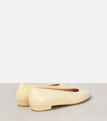 Gianvito Rossi Amelia 15 leather ballet flats 2