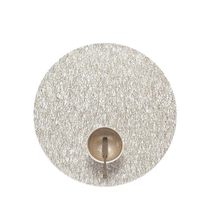 Chilewich Metallic Lace Circle Placemat 1