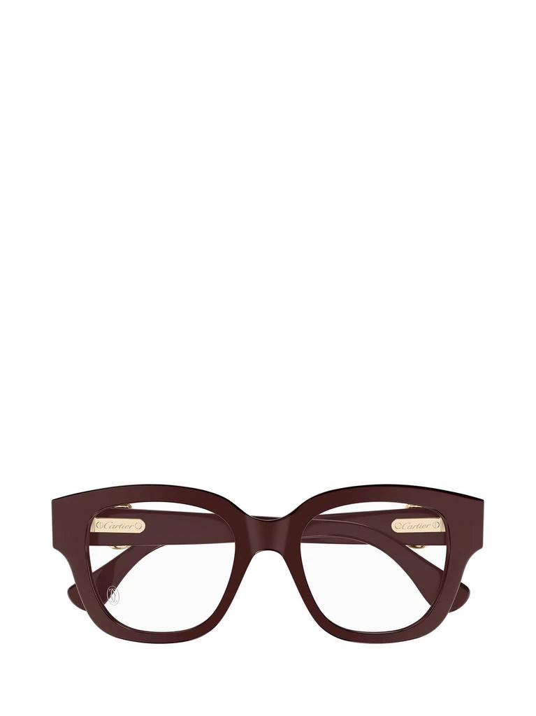 Cartier Cartier Rectangle Frame Glasses 1