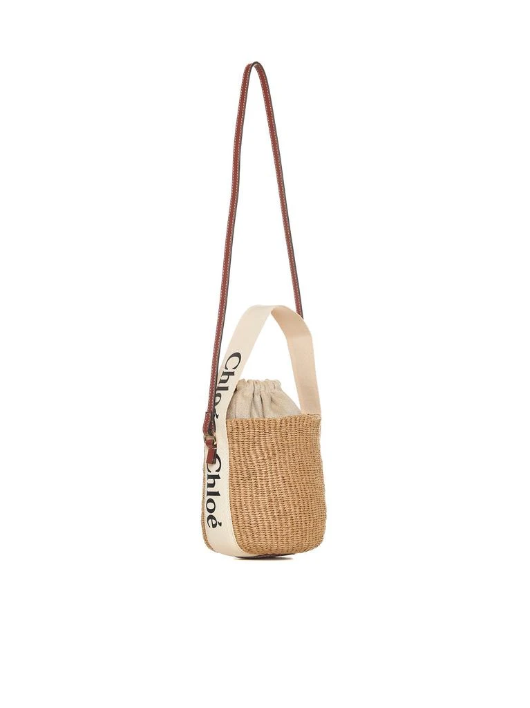 Chloé CHLOé | Small Woody basket bag in natural fibres | Women | PZ 3