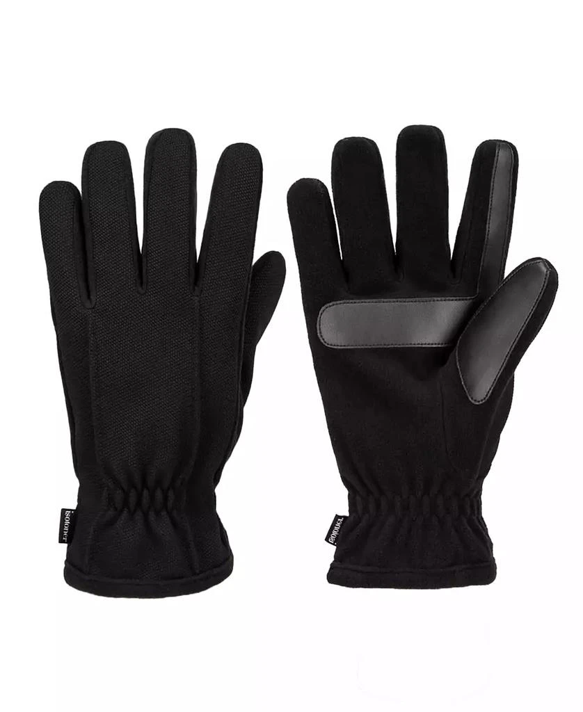 Isotoner Signature Men's Tech Stretch Fleece Palm Gloves 5