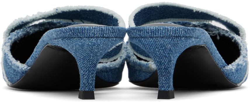 Diesel Blue D-Kittie Heels