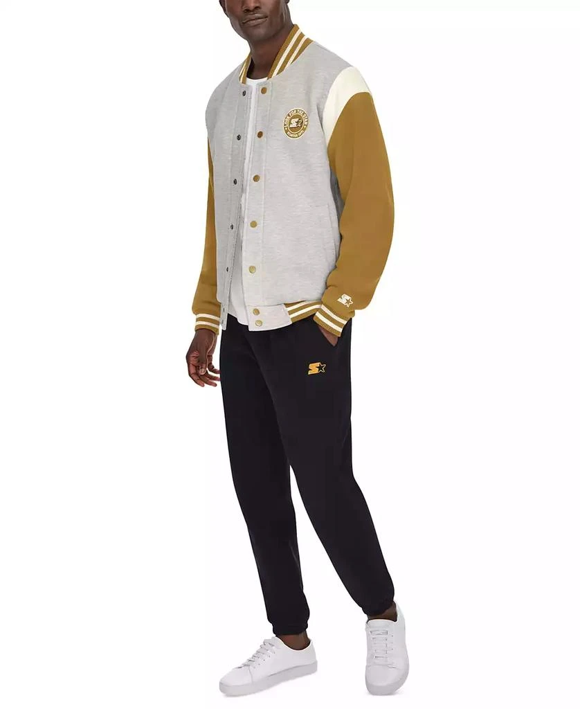 Starter Men's Heavyweight Fleece Varsity Jacket 5