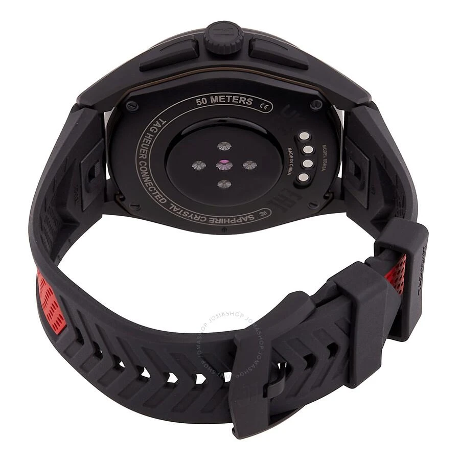 TAG Heuer Connected Quartz Analog-Digital Black Dial Men's Smart Watch SBR8A80.EB0259 3