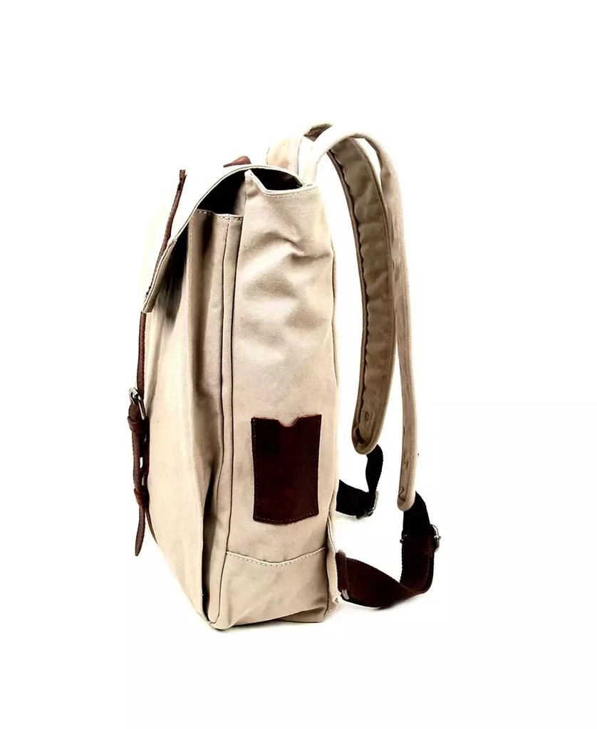 TSD BRAND Sunny Trail Canvas Backpack Handbag 3