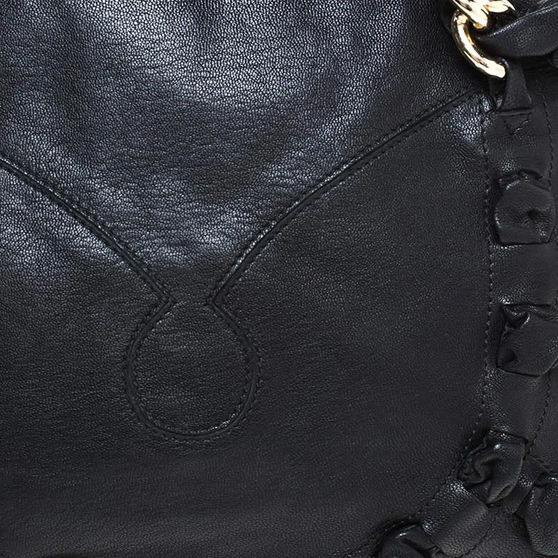 Gianfranco Ferre Gianfranco Ferre Black Leather Satchel 5