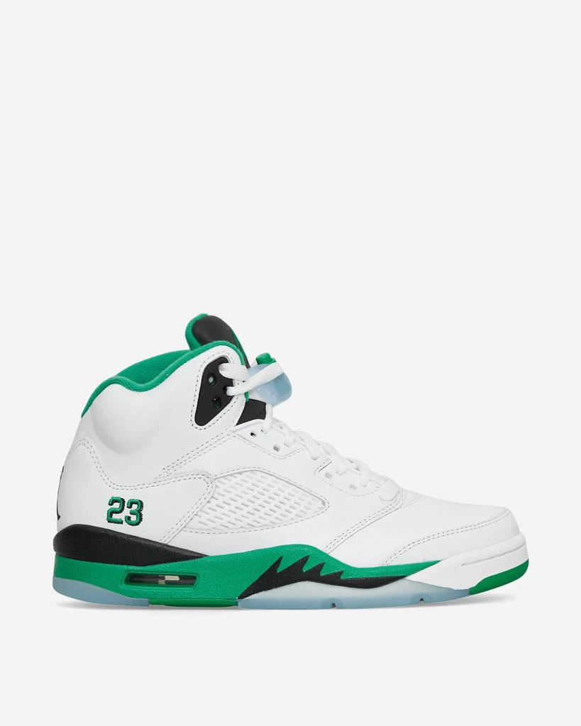 Jordan Women's Air Jordan 5 Retro Sneakers White / Lucky Green 1