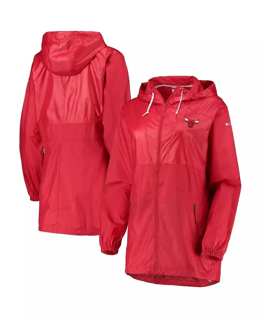 Columbia Women's Red Chicago Bulls Flashback Full-Zip Jacket 1