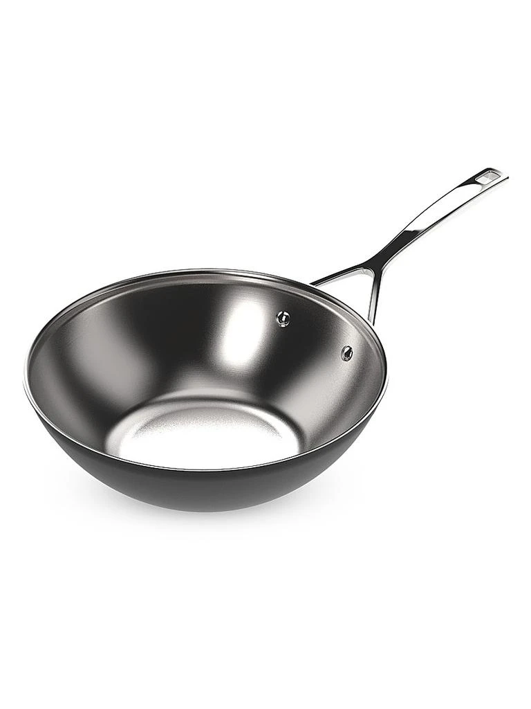 Demeyere Black 5 Stainless Steel with Ceramic Exterior Coating Wok 2