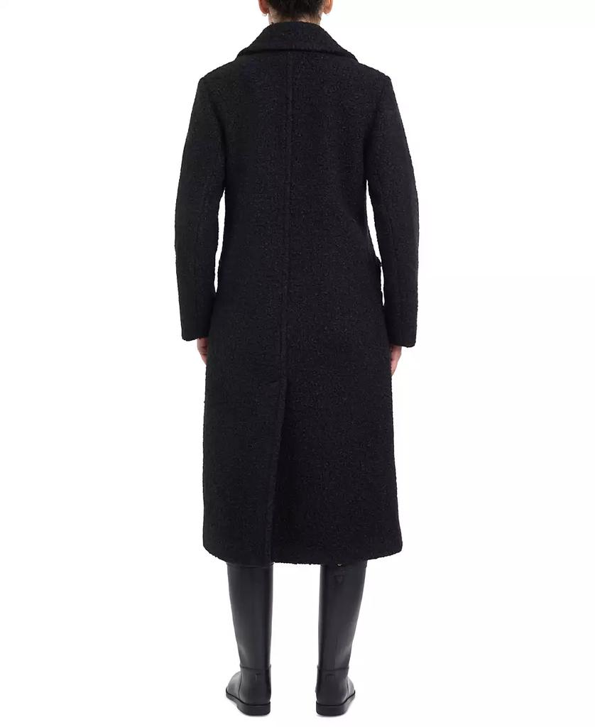 BCBG Women's Double-Breasted Bouclé Walker Coat