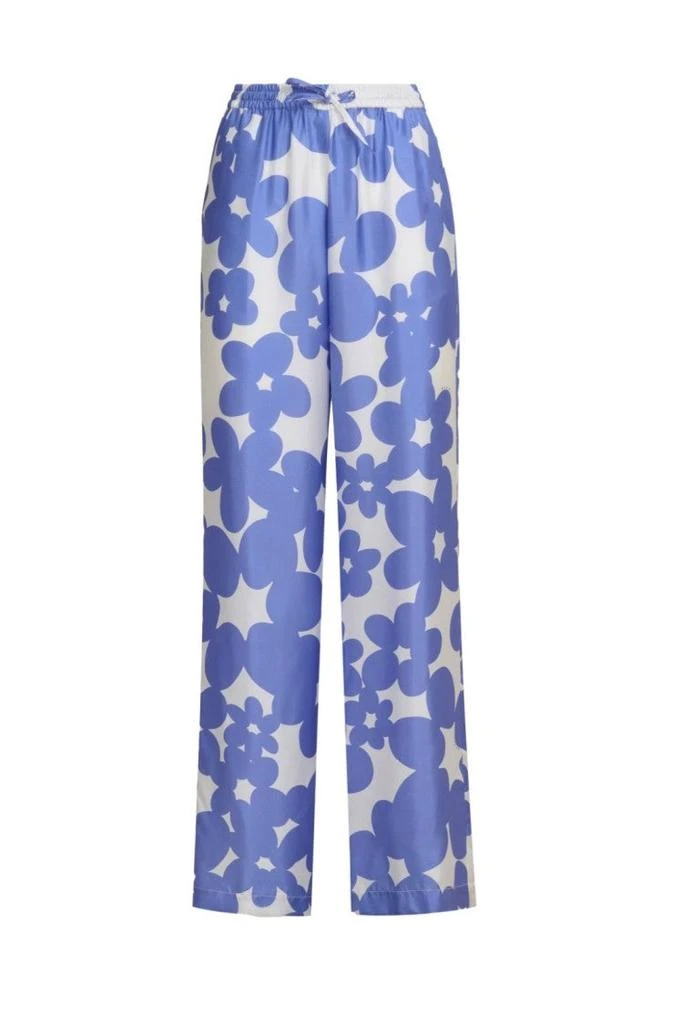 Marni Relaxed Wide Leg Silk Pants 1