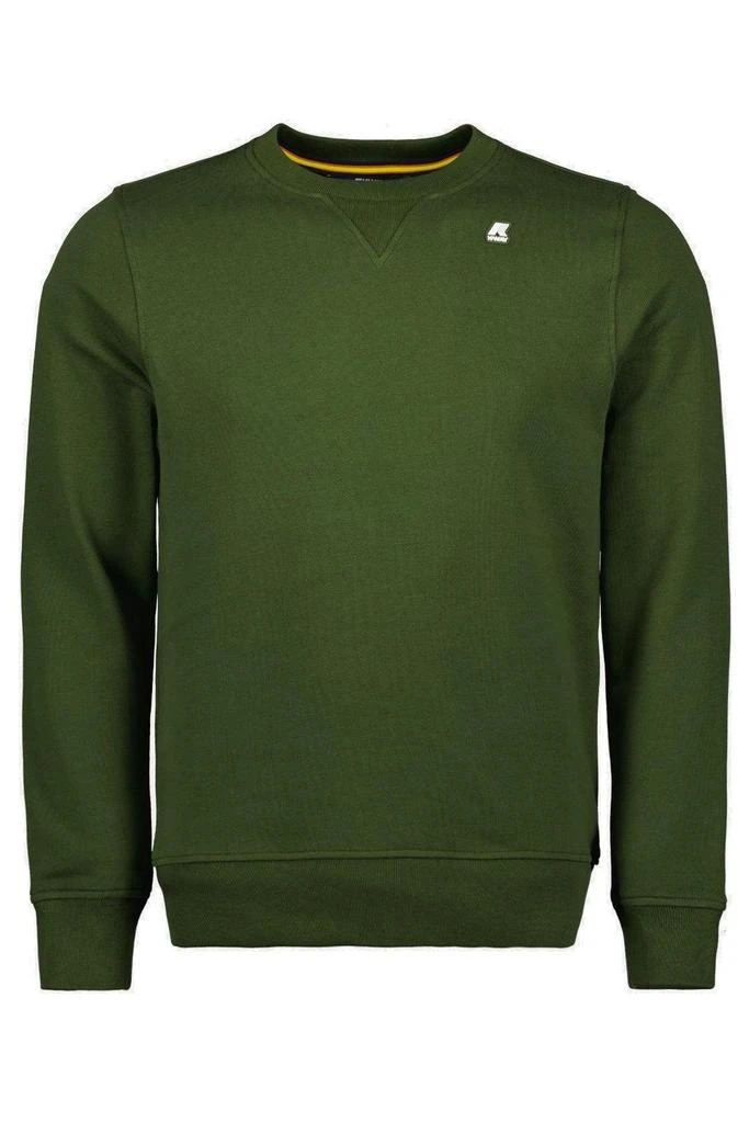 K-Way K-Way Logo Patch Crewneck Jumper 1