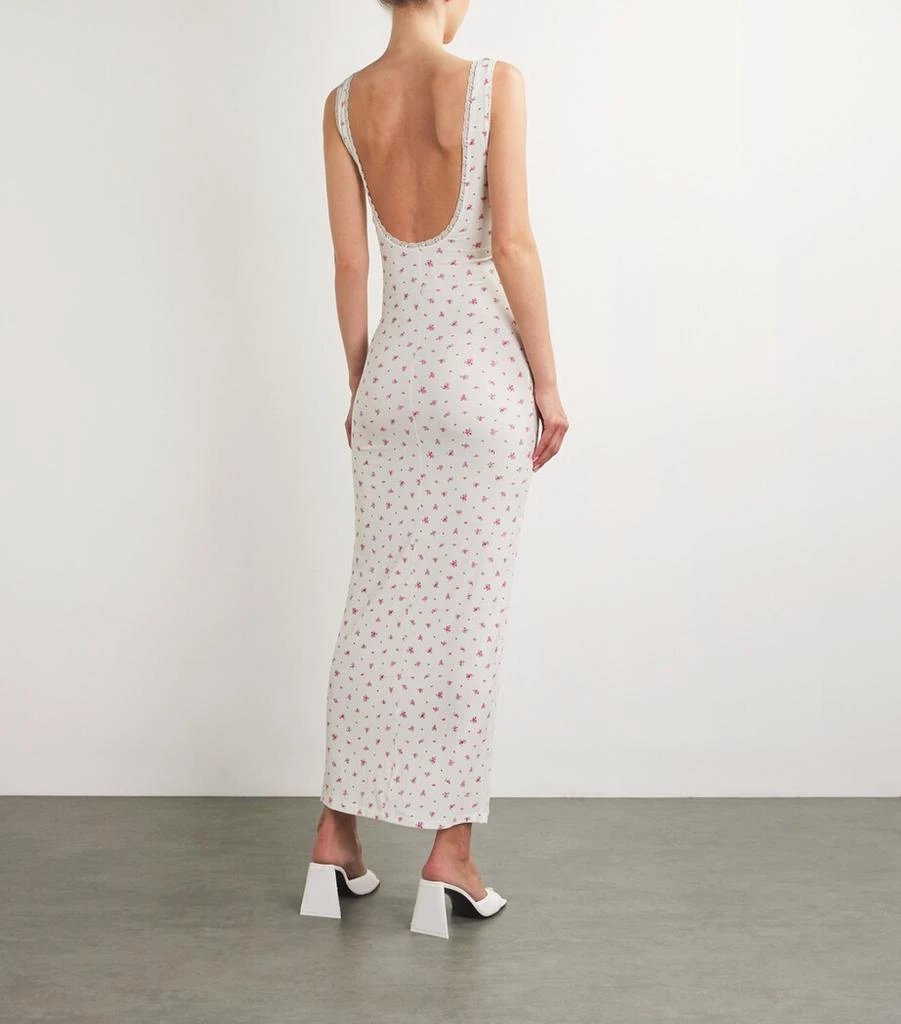 SKIMS Floral Soft Lounge Maxi Dress 3