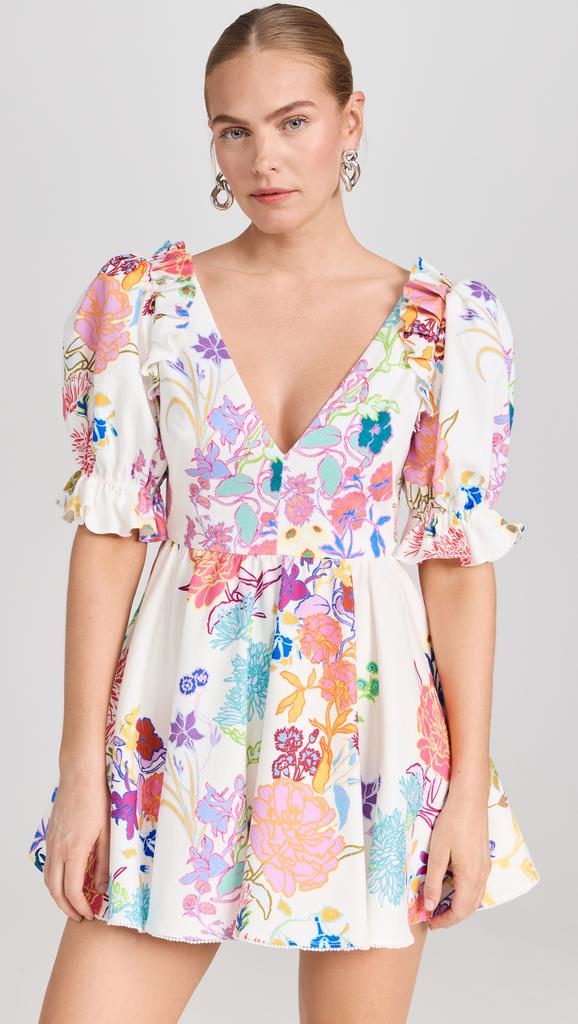 Borgo de Nor Aja Pique Cotton Dress
