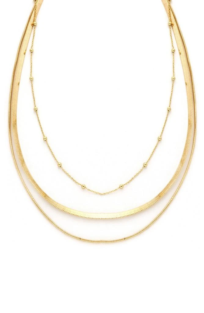 Panacea Mixed Layered Chain Necklace 1
