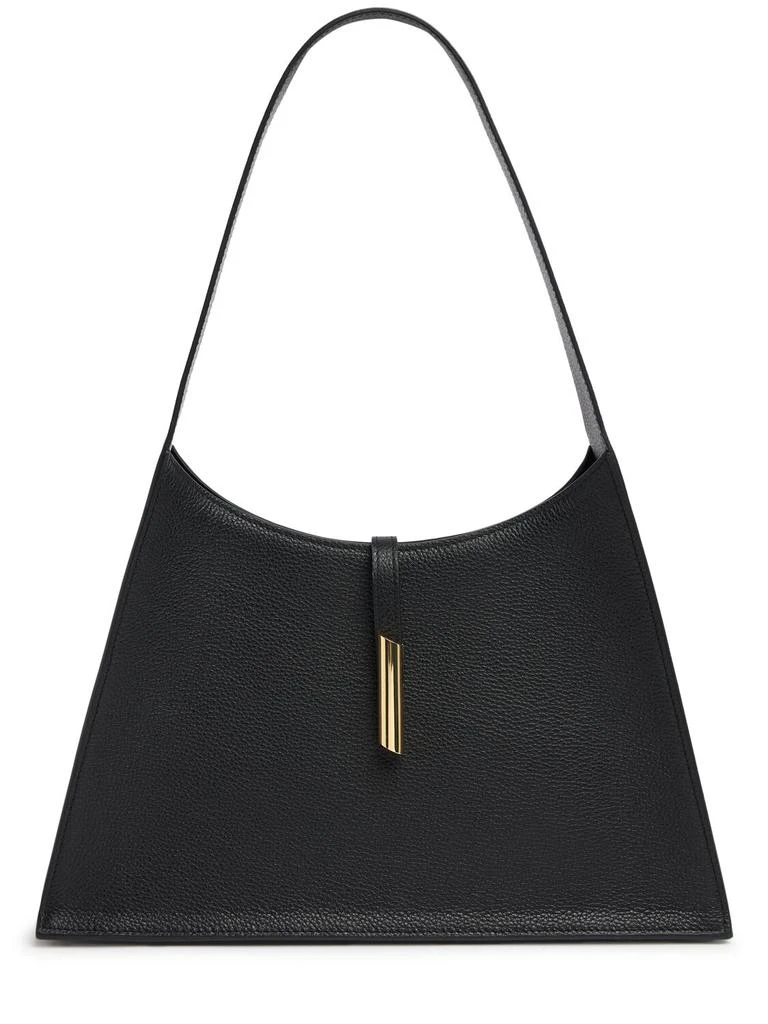 Little Liffner Pointy Grain Leather Shoulder Bag 1