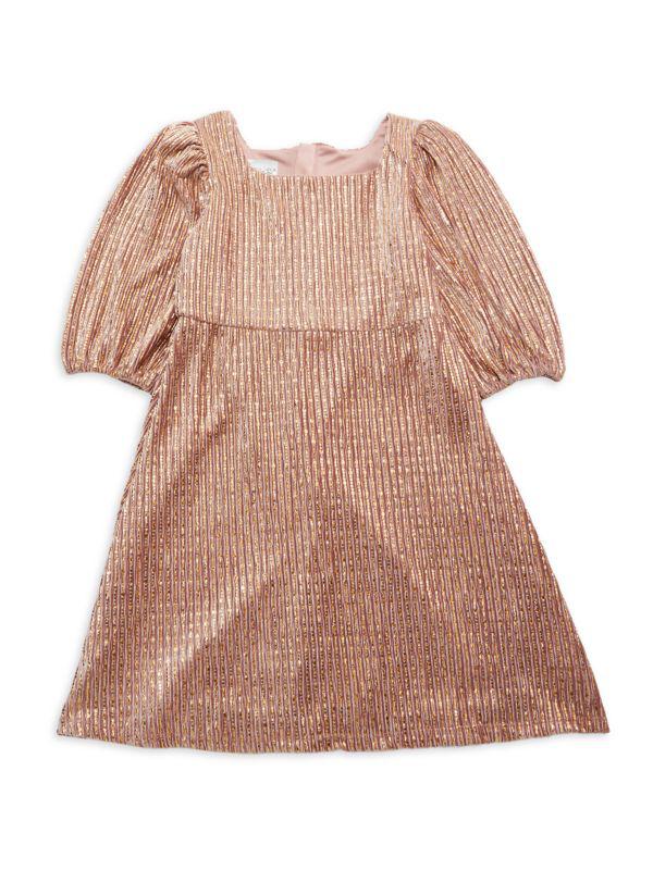 Pippa & Julie Little Girl's & Girl's Casey A-line Dress