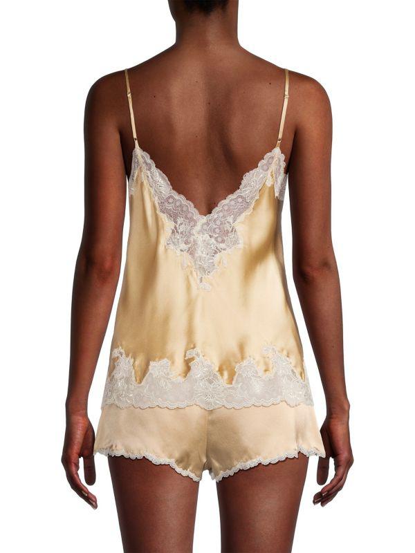 Josie Lolita Lace & Silk Camisole