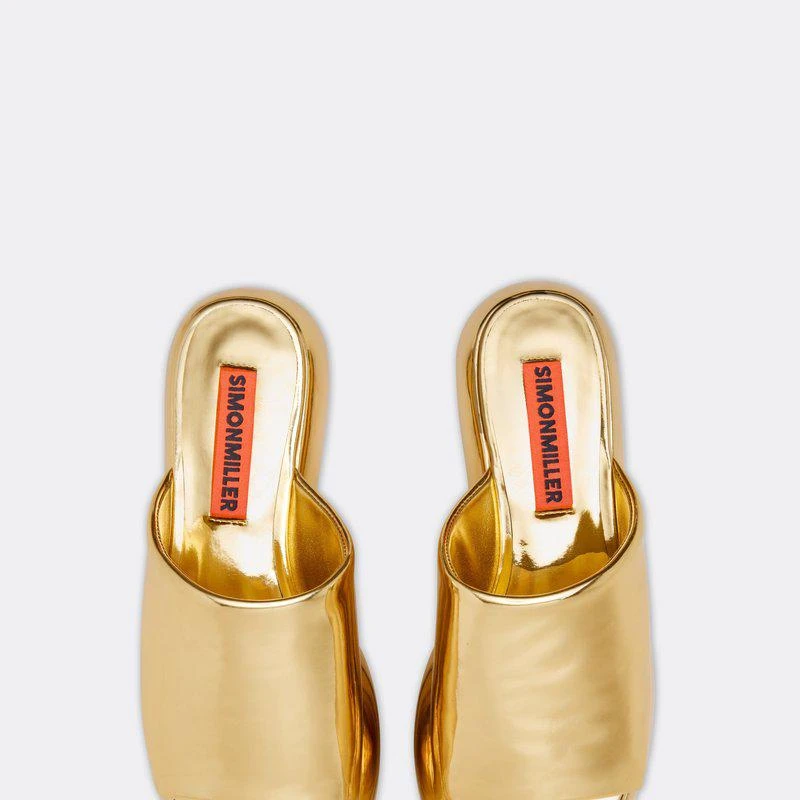 Simon Miller Cloudy Platform Sandal in Star Gold 2
