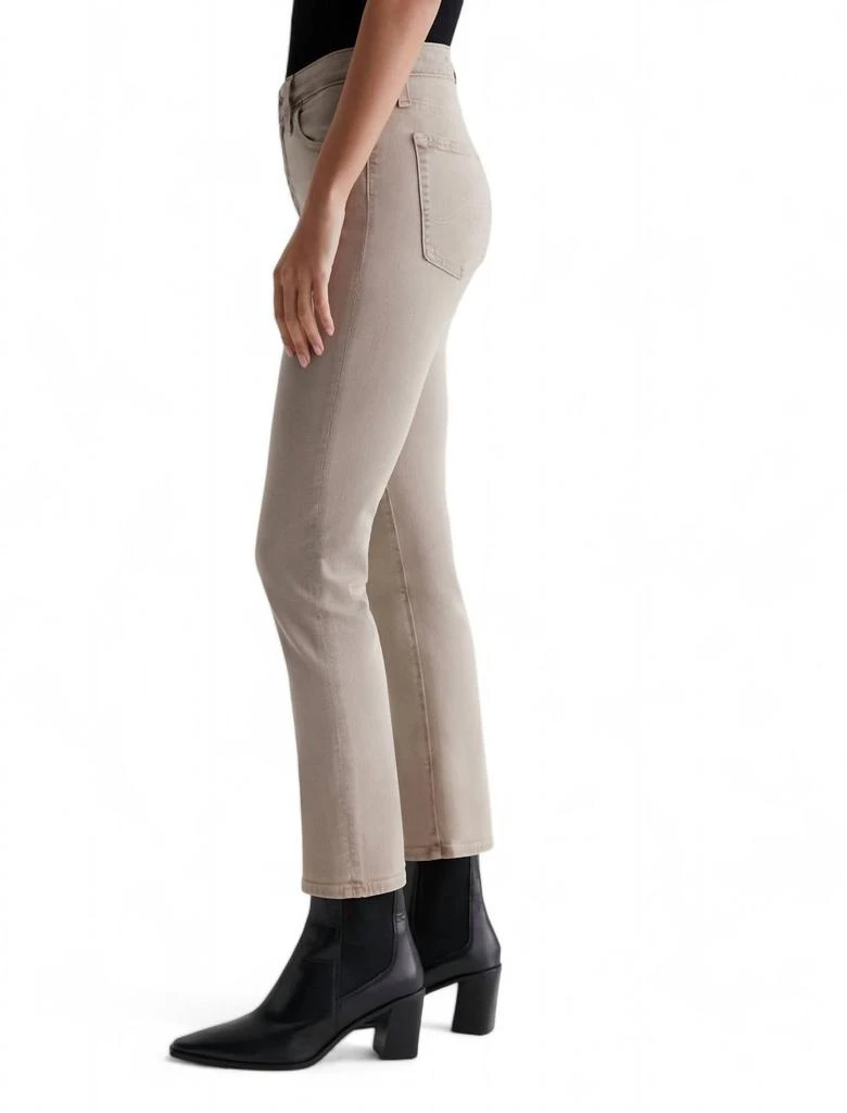 AG Jeans Mari Crop Jean In Sulfur Desert Taupe 3