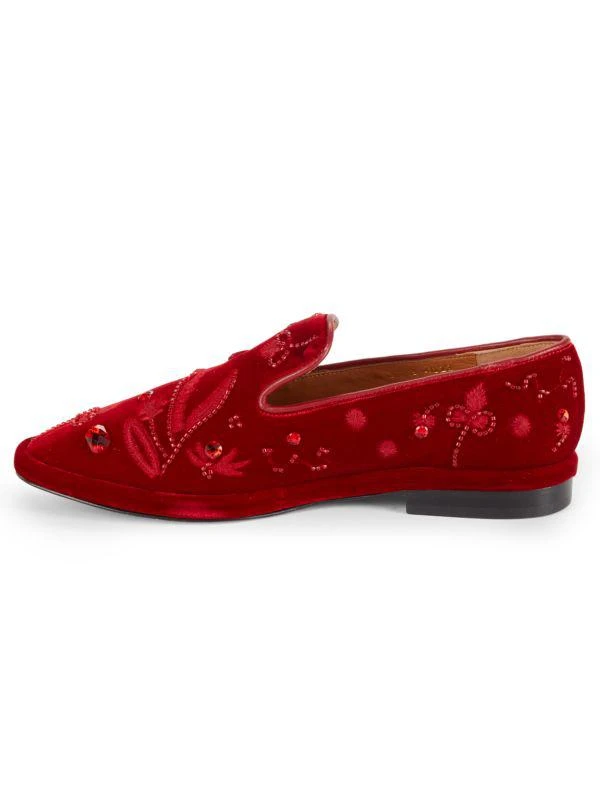 Clergerie Olia Embellished Pattern Loafers 4