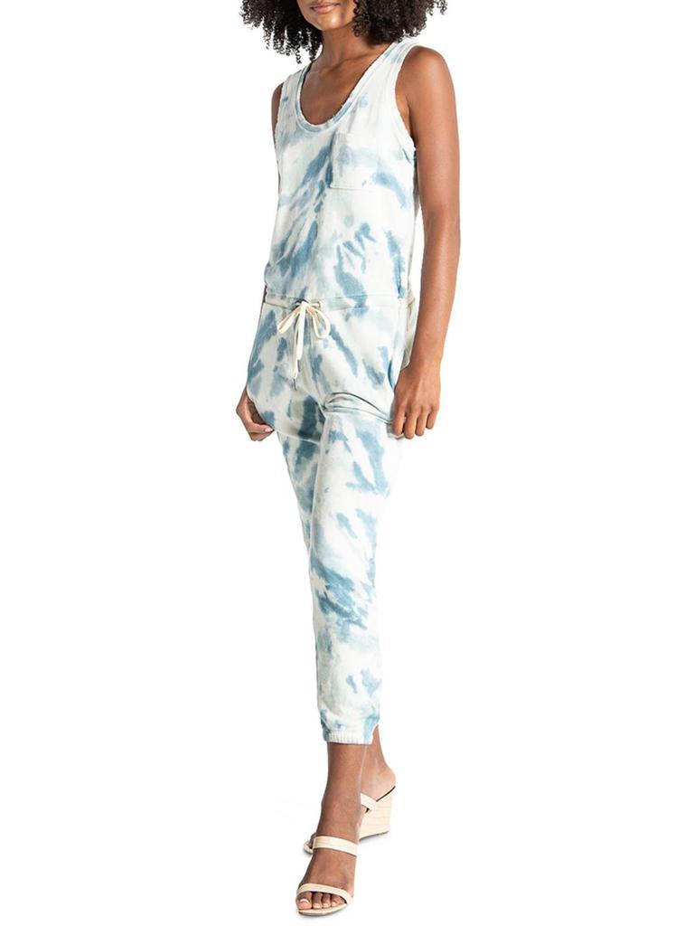 n:philanthropy Womens Tie Dye Scoop Neck Jumpsuit